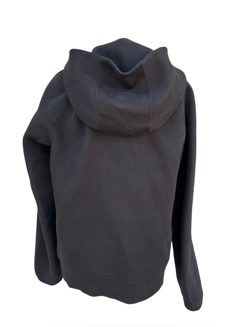 NIKE Men's Nike Sportswear Tech Fleece Black Windrunner Full Zip Hoodie Sz S - Picture 7 of 9